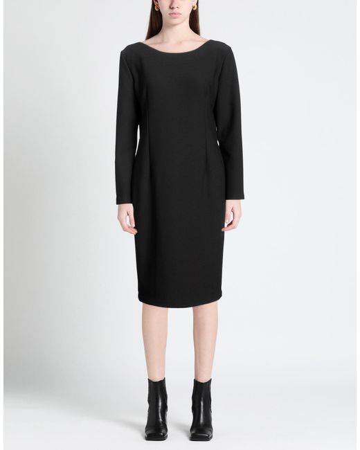 MARCIANO BY GUESS Black Midi Dresses