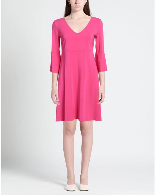 Angelo Marani Pink Mini-Kleid