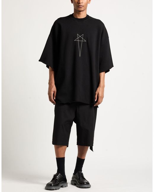 Rick Owens Black Sweatshirt for men
