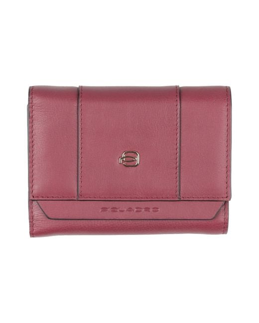 Piquadro Red Wallet