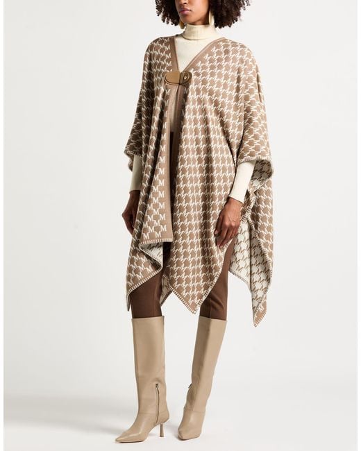 Max Mara Natural Camel Cape Wool, Cotton