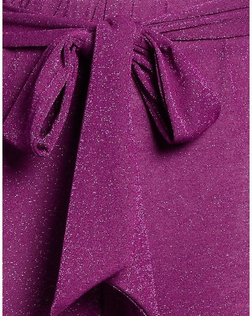 Toy G. Purple Pants Viscose, Polyester, Elastane