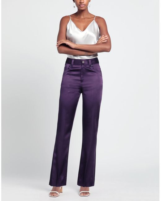 Golden Goose Deluxe Brand Purple Trouser