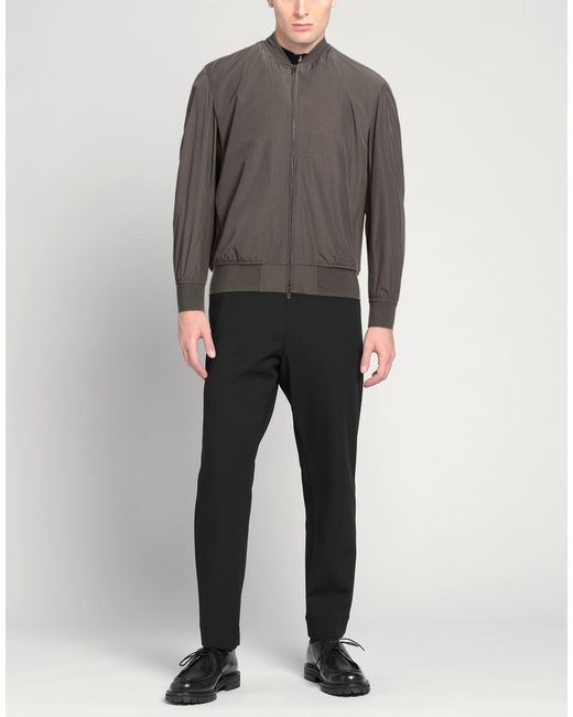 Attachment Gray Jacket Nylon, Cotton for men