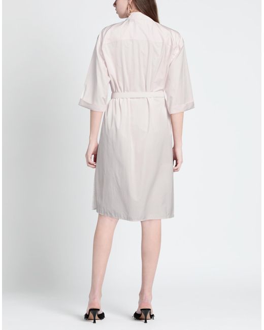 Fendi White Midi-Kleid