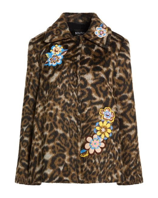 Boutique Moschino Green Shearling & Teddy