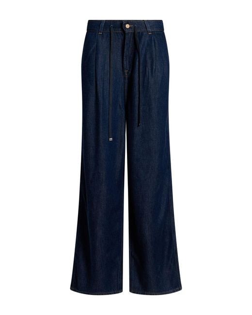 7 For All Mankind Blue Jeans Lyocell