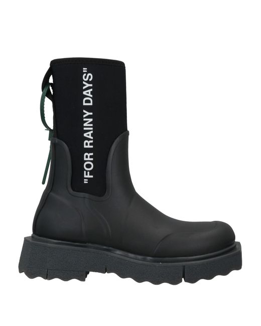 Off-White c/o Virgil Abloh Black GUMMISTIEFEL