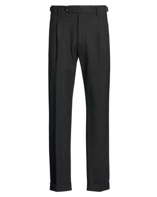 Berwich Black Pants for men