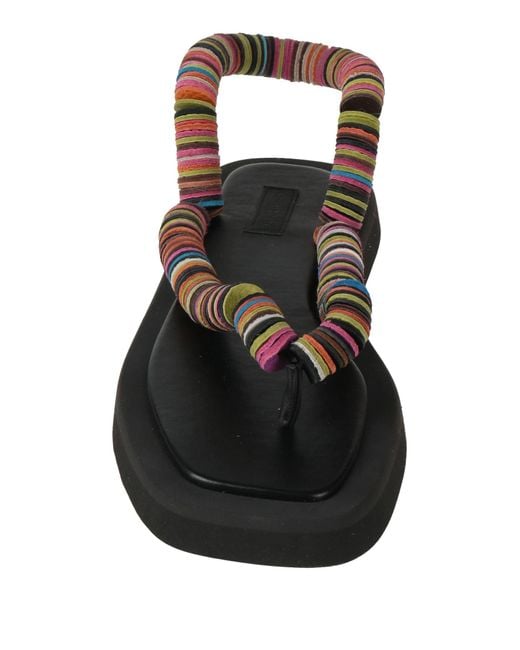 Hender Scheme Multicolor Thong Sandal for men