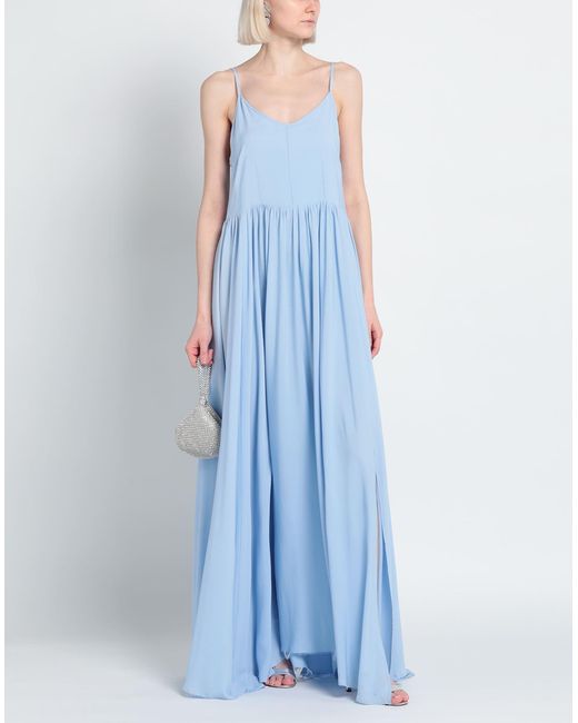 Grifoni Blue Maxi Dress
