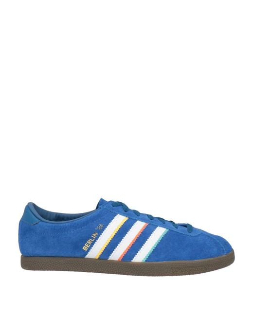Adidas Originals Blue Sneakers Leather for men