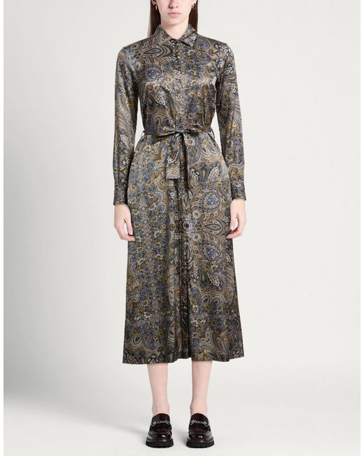 Caliban Gray Midi Dresses