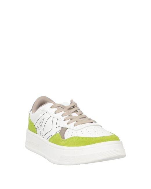 ARMANI EXCHANGE Green Trainers