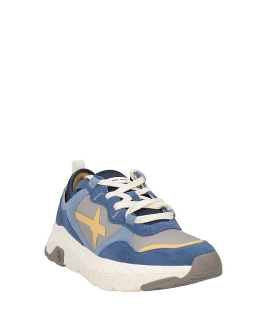W6yz Blue Trainers for men