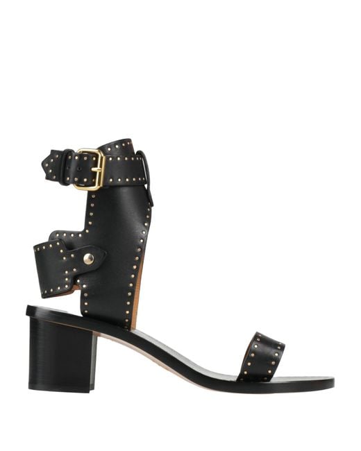 Isabel Marant Black Sandals