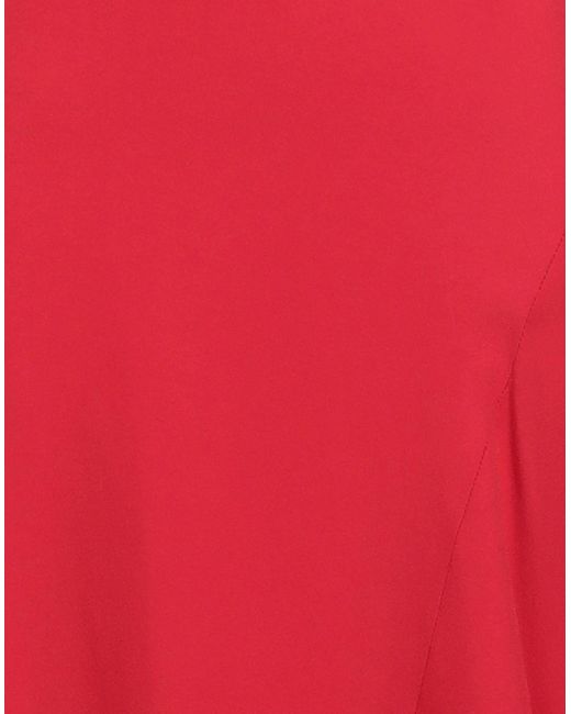 BCBGMAXAZRIA Red Midi-Kleid