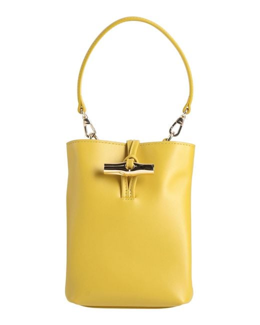 Longchamp Yellow Handbag