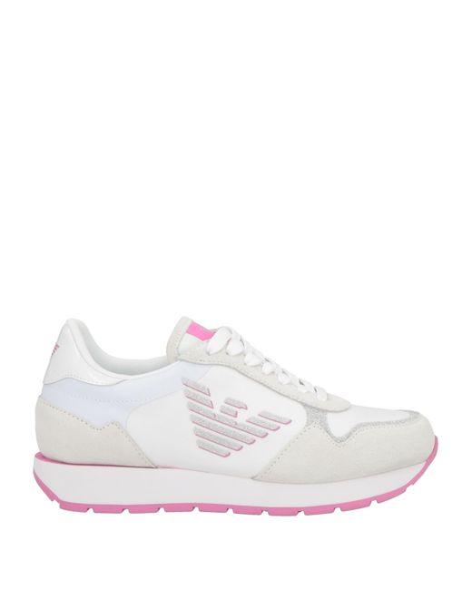 Emporio Armani White Trainers