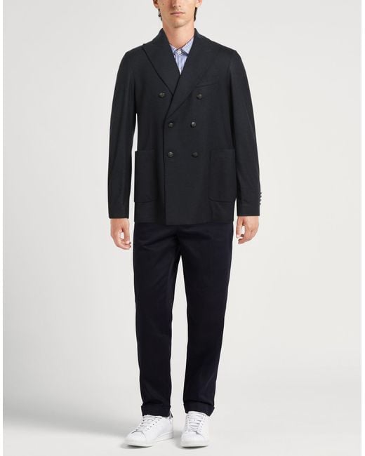 Circolo 1901 Blue Midnight Blazer Wool, Cashmere for men