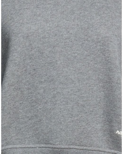 Rag & Bone Gray Cropped Crewneck Sweatshirt