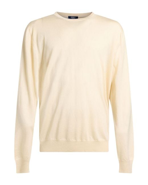 Pullover Fedeli de hombre de color Natural
