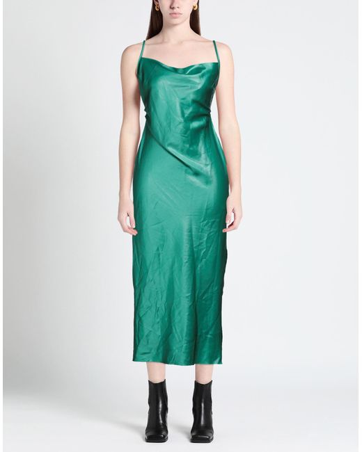 Nanushka Green Midi Dress