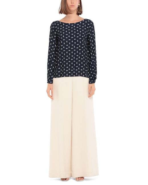 Ottod'Ame Blue Midnight Top Viscose