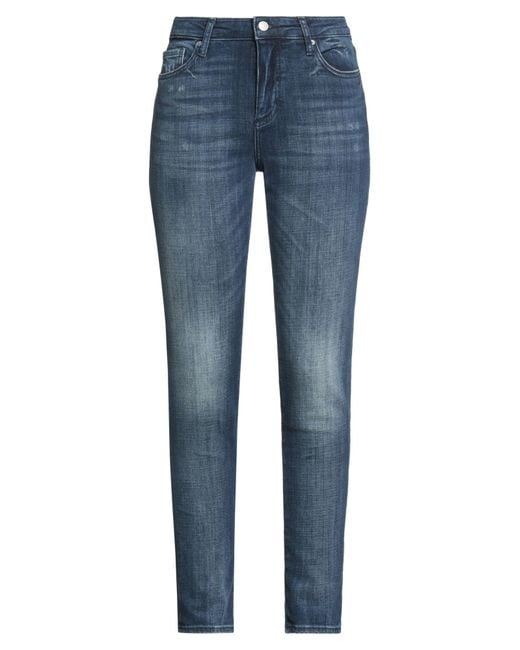 ARMANI EXCHANGE Blue Jeans Cotton, Elastane