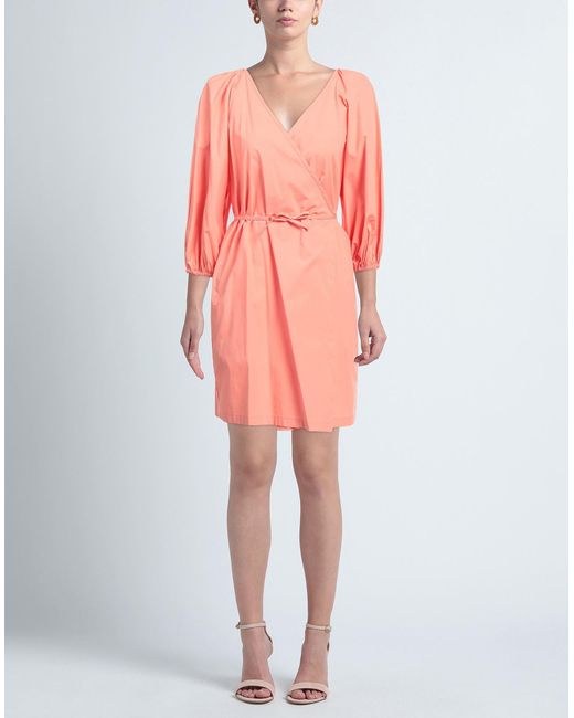 Semicouture Pink Mini Dress