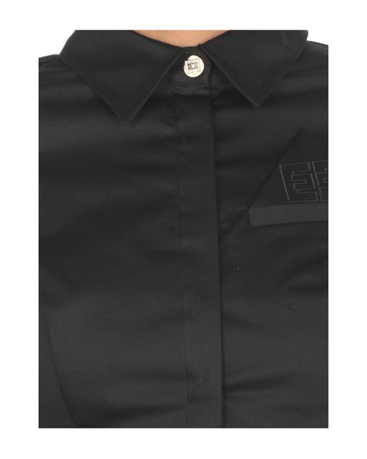 Camisa Elisabetta Franchi de color Black