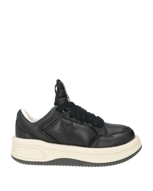 CONVERSE X DRKSHDW Black Sneakers Leather