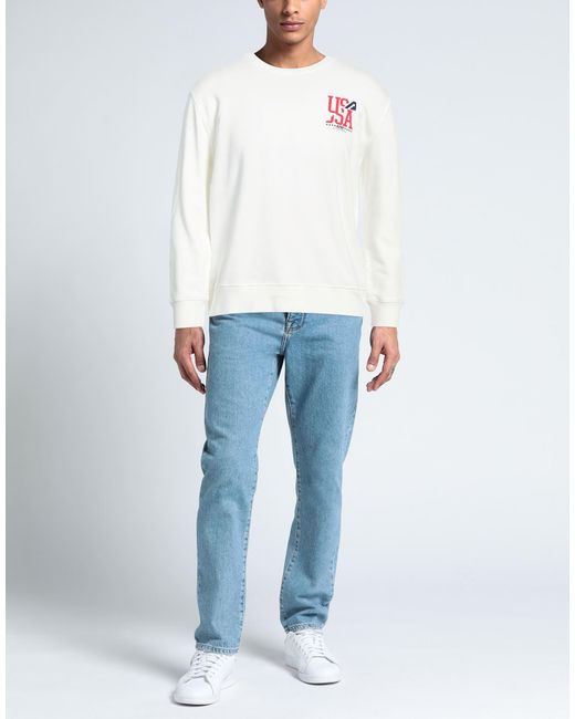 Autry White Sweatshirt for men