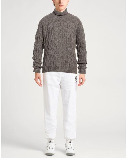 Zanone Gray Turtleneck for men