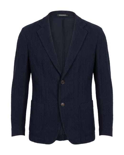 Emporio Armani Blue Blazer for men