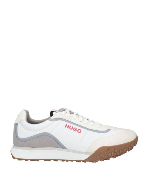 Sneakers di HUGO in White da Uomo