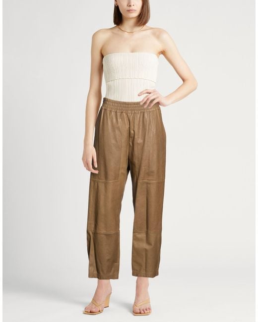 Gentry Portofino Natural Pants Ovine Leather