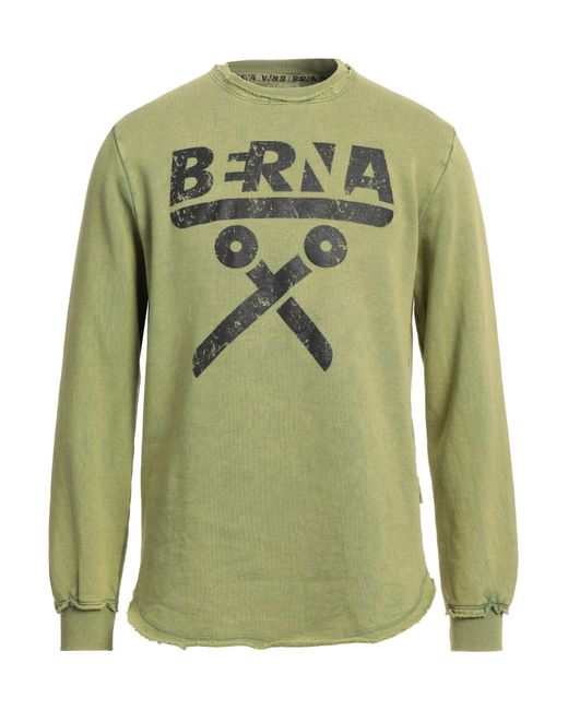 Berna Green Sweatshirt for men