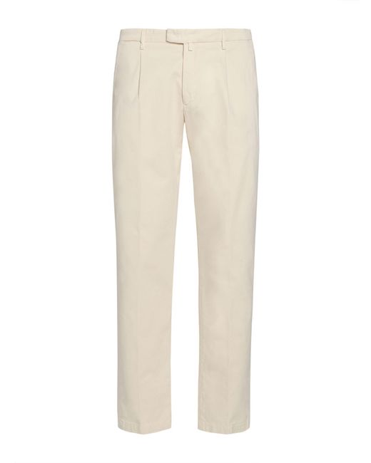 Briglia 1949 Natural Cream Pants Cotton, Elastane for men