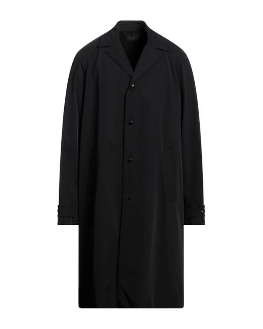 The Kooples Black Overcoat & Trench Coat for men