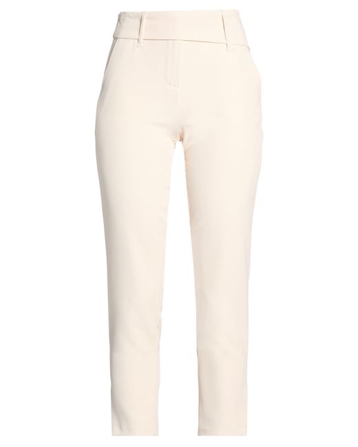 Twenty Easy By Kaos Natural Pants Polyester, Elastane