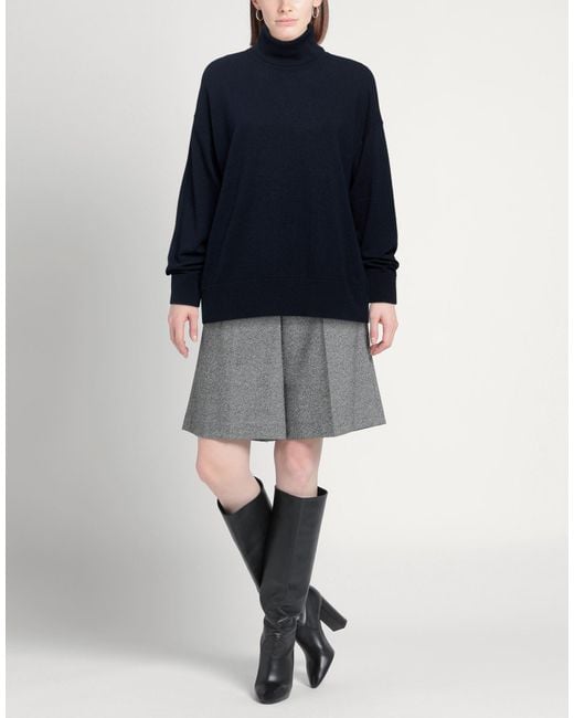 Alpha Studio Blue Rollkragenpullover