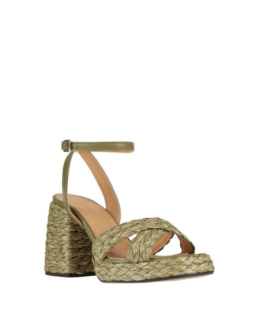 Castaner Metallic Sandals