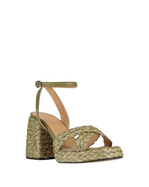 Castaner Metallic Sandals