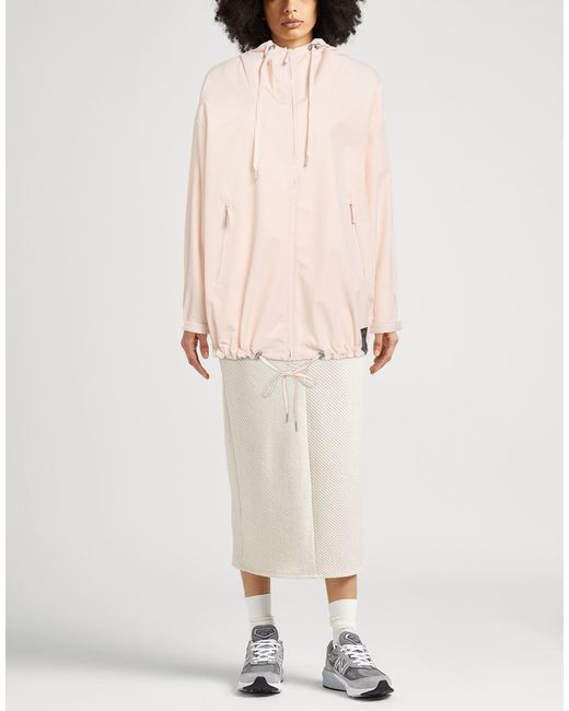 ARMANI EXCHANGE Pink Overcoat & Trench Coat