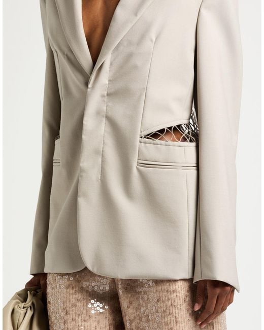 Dion Lee Gray Blazer