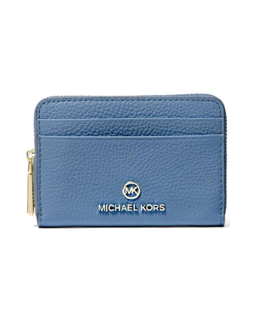 Michael Kors Blue Brieftasche