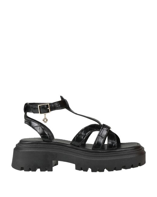 Maje Black Sandale