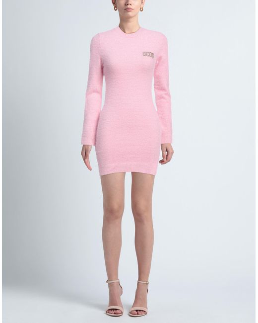 Gcds Pink Mini Dress