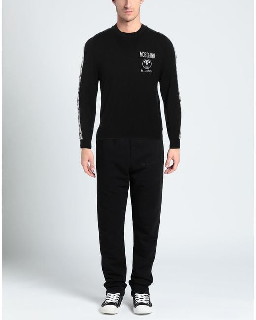 Pullover Moschino de hombre de color Black